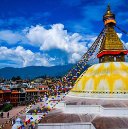 Boudhanath Stupa in Nepal