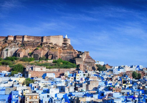 Blue House in Jodhpur noticed as Brahmin Cast